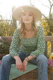 Women’s Cruel LS Smocked Top