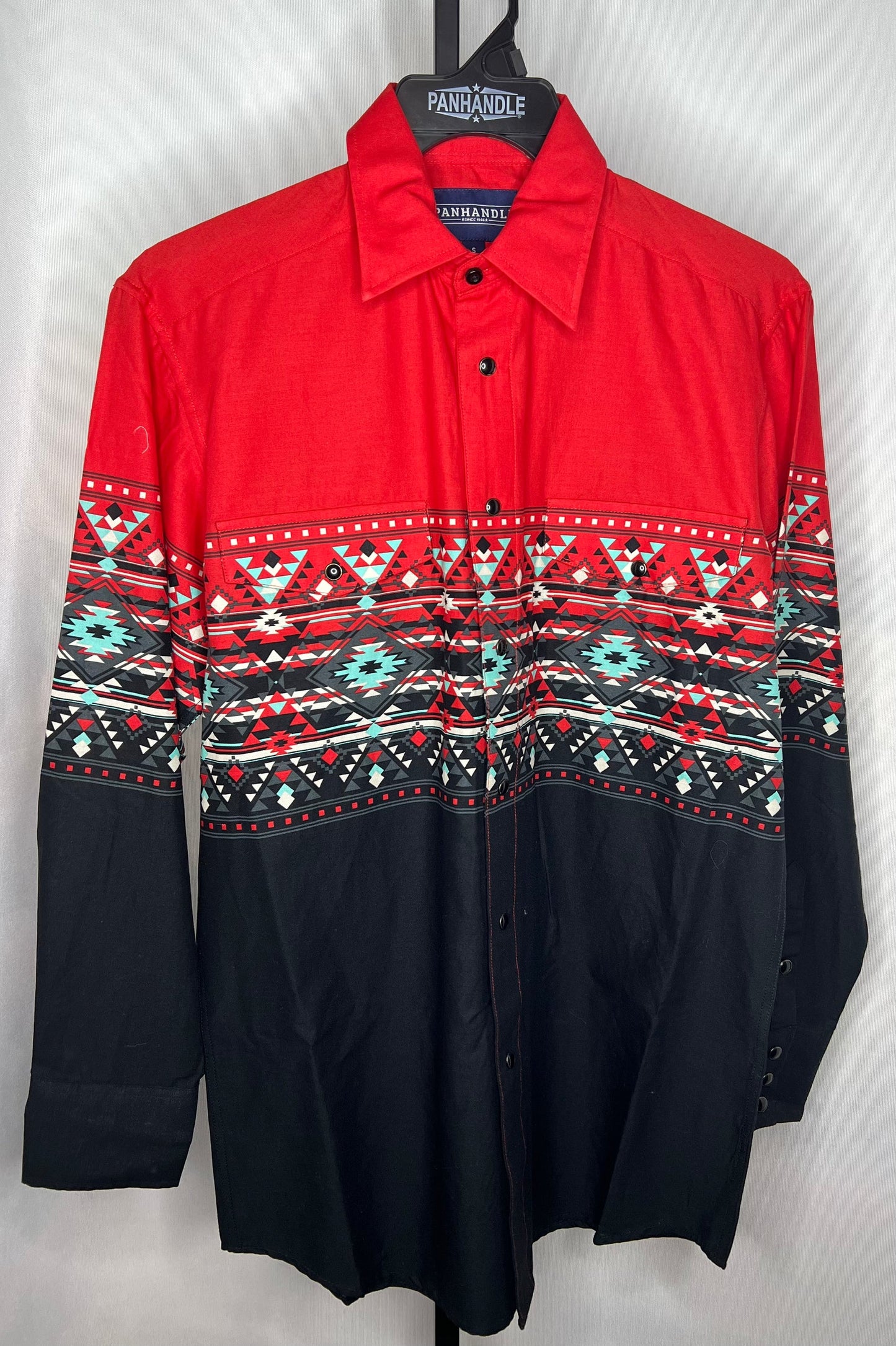 Men’s Panhandle LS Aztec Border Shirt PHMSOSRZ1S