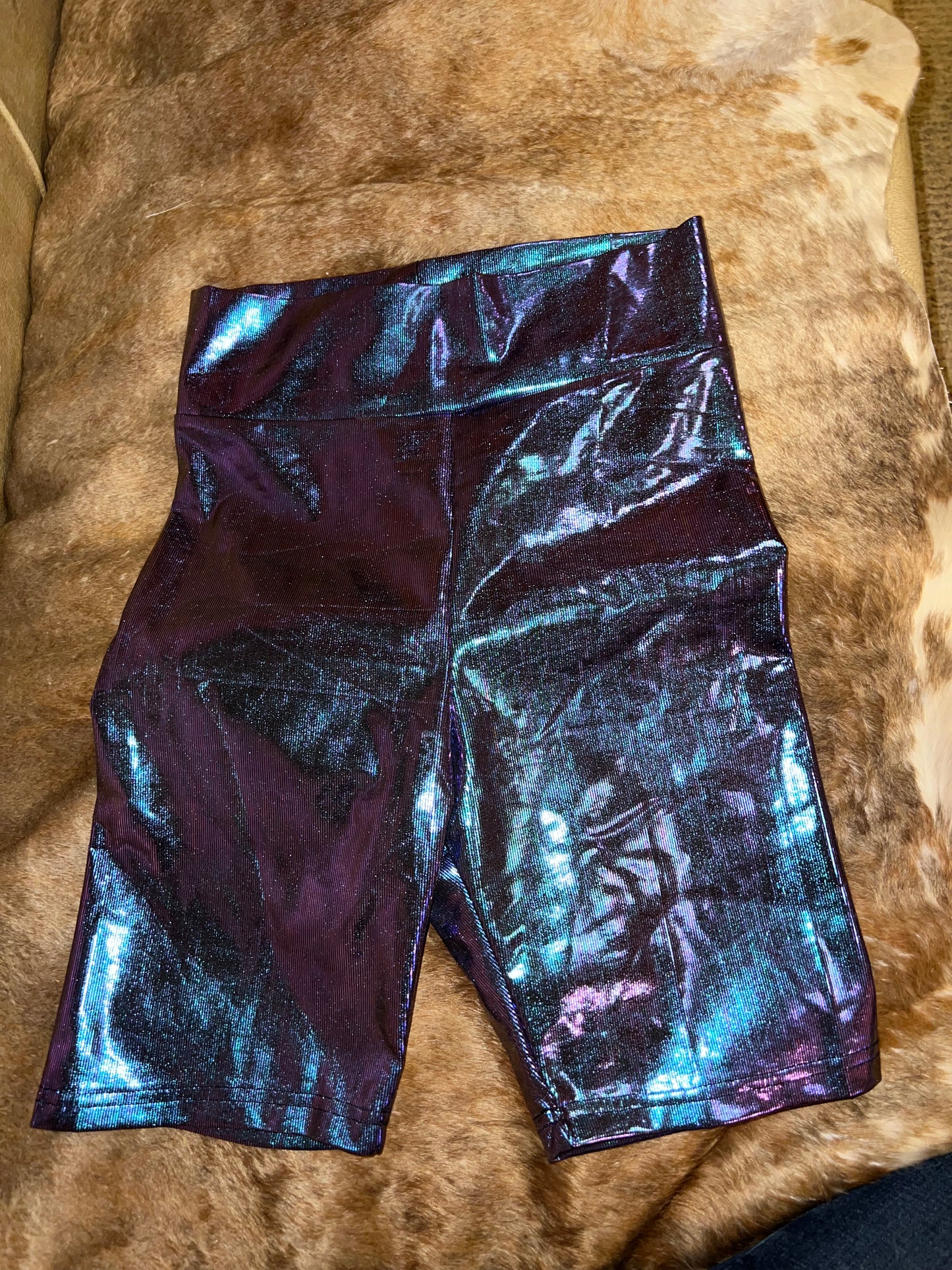 Women’s Crazy Train Shimmer Shorts