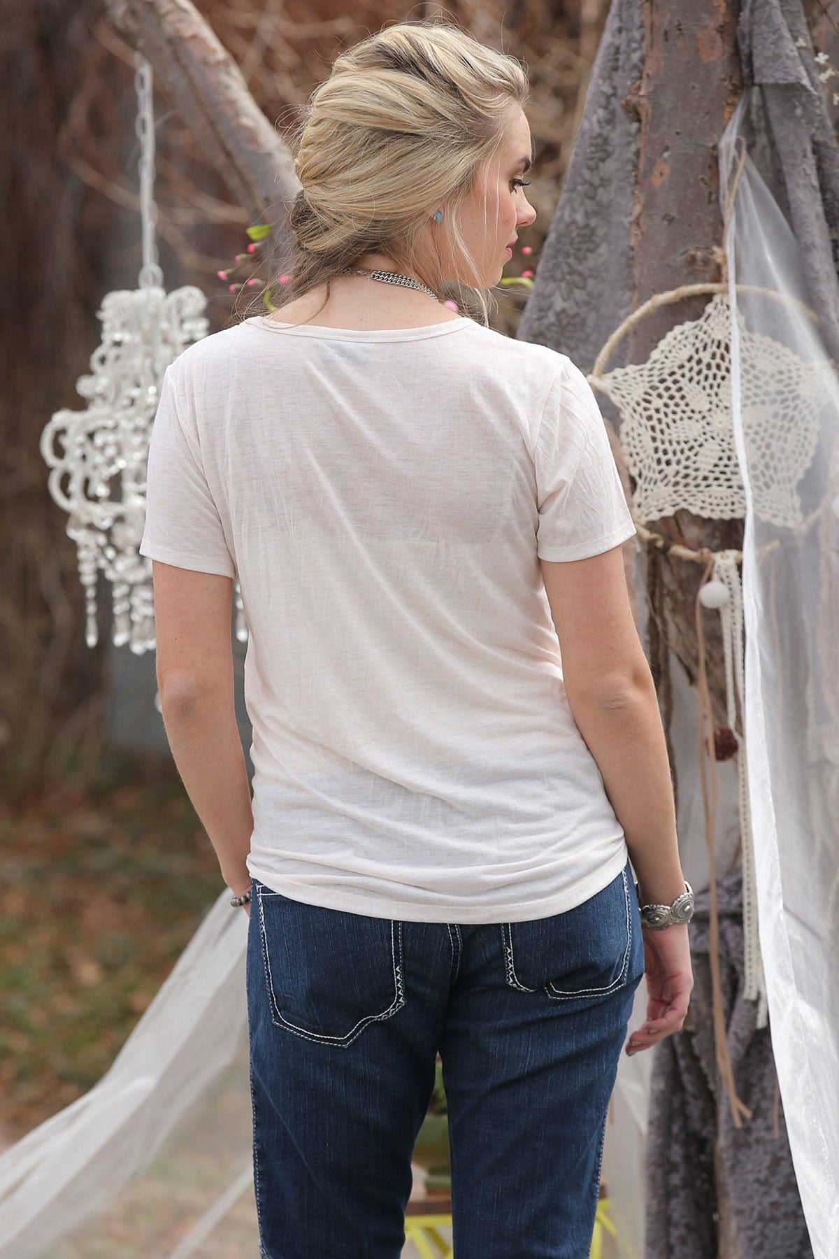 Womens Cruel Rodeo Town Tee