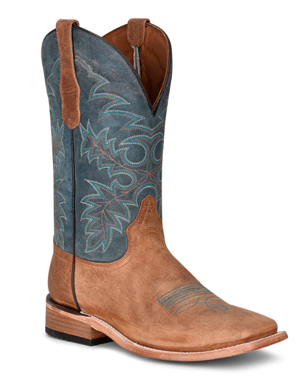 Men’s Circle G Tan/Blue Boot