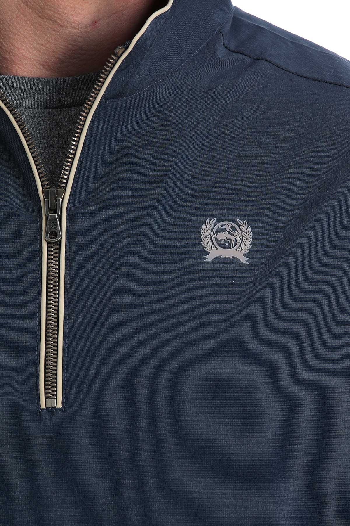 Cinch Men's Navy Blue Quarter Zip Pullover