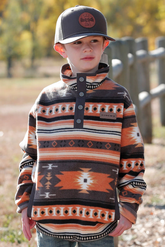 Cinch Boy's Poly Fleece Pullover