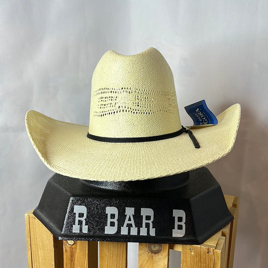 Rodeo King Quenten HD Bangora Natural Straw Hat