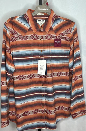 ARIAT Multi Color Striped Shirt