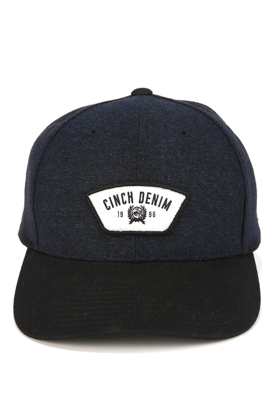 Cinch Blue & Black Snapback Ball Cap