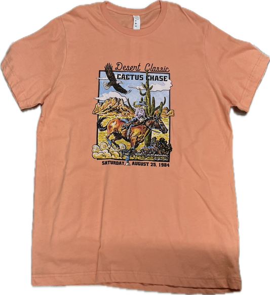 The Whole Herd Kid's Desert Classic Cactus Chase Graphic T-Shirt