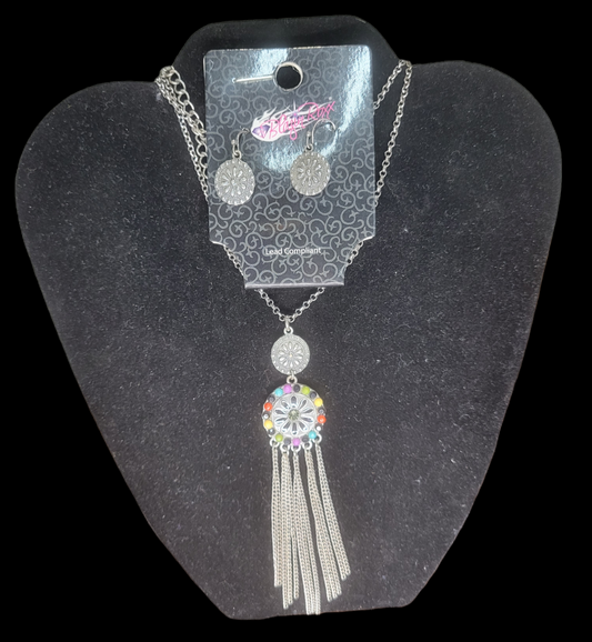 Blazin Roxx Necklace & Earring set