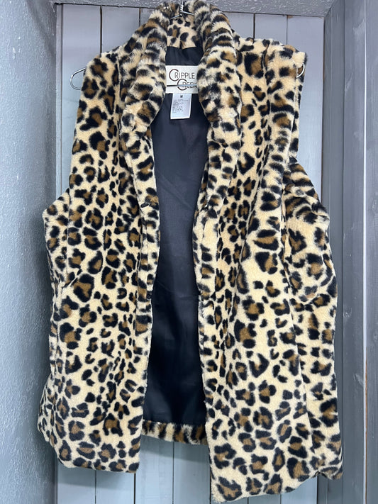 Womens Cheetah Vest